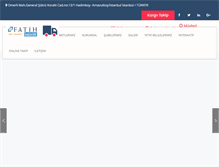 Tablet Screenshot of fatihdepolama.com